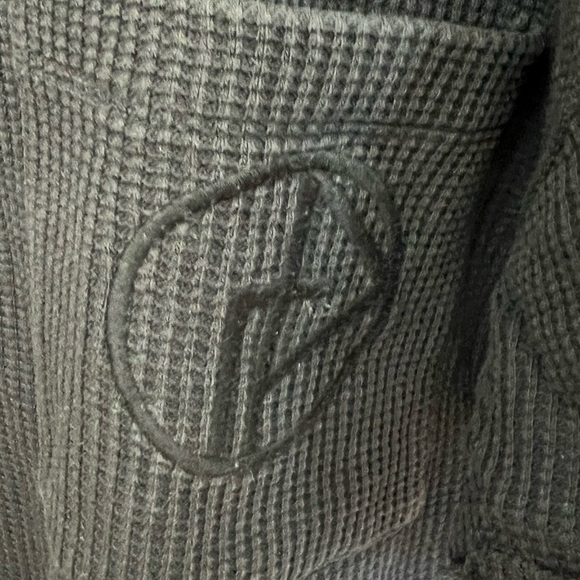 Gosha Rubchinskiy Waffle Oversized T-Shirt - Picture 2 of 4